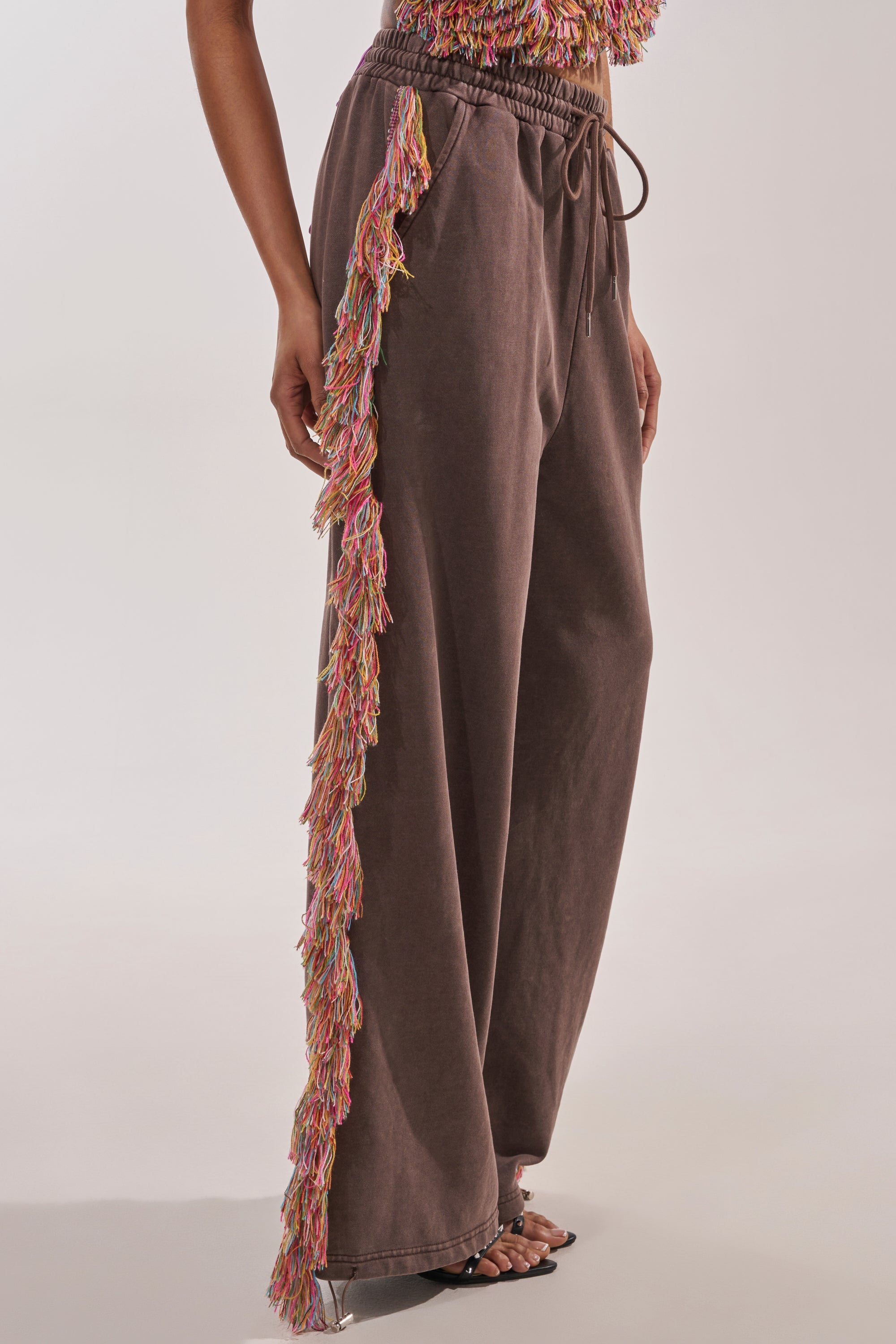 THE ONE FRINGE JOGGER