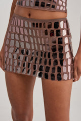 SEE THROUGH ME MINI SKIRT