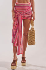 CRUSHIN ON YOU MINI SKIRT IN PINK