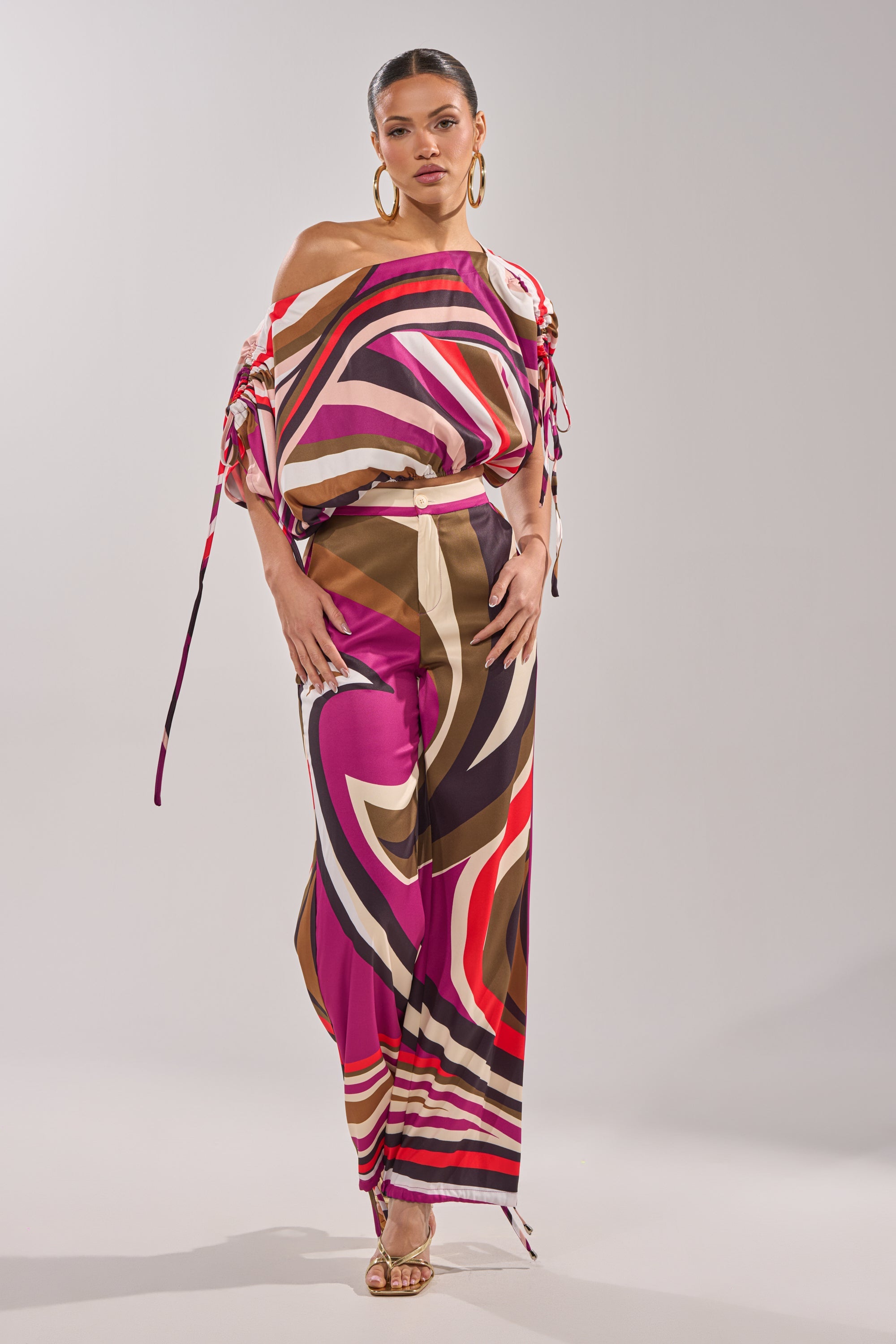 CRAZY IN LOVE OFF THE SHOULDER BLOUSE