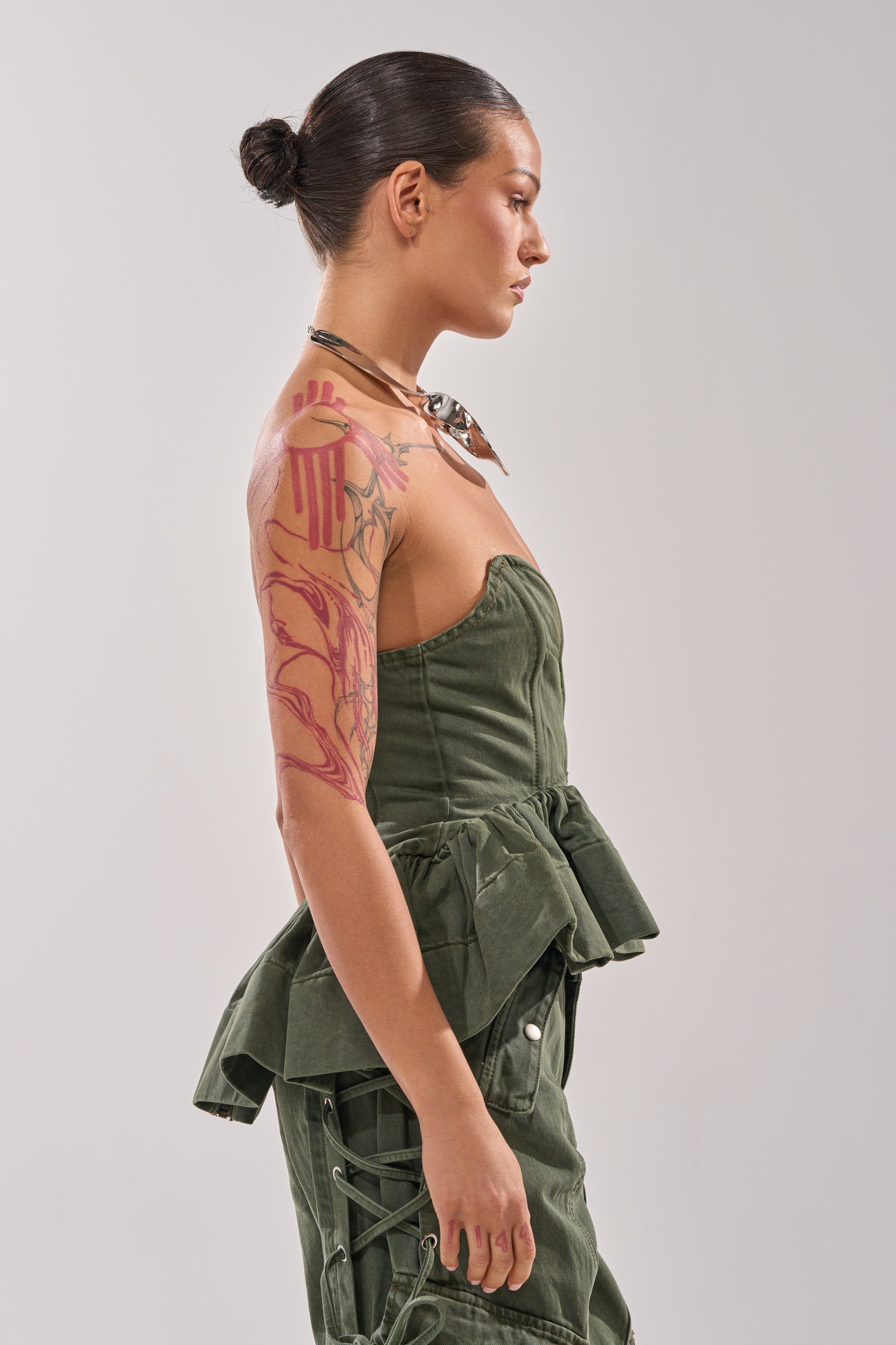 KARA DENIM CORSET