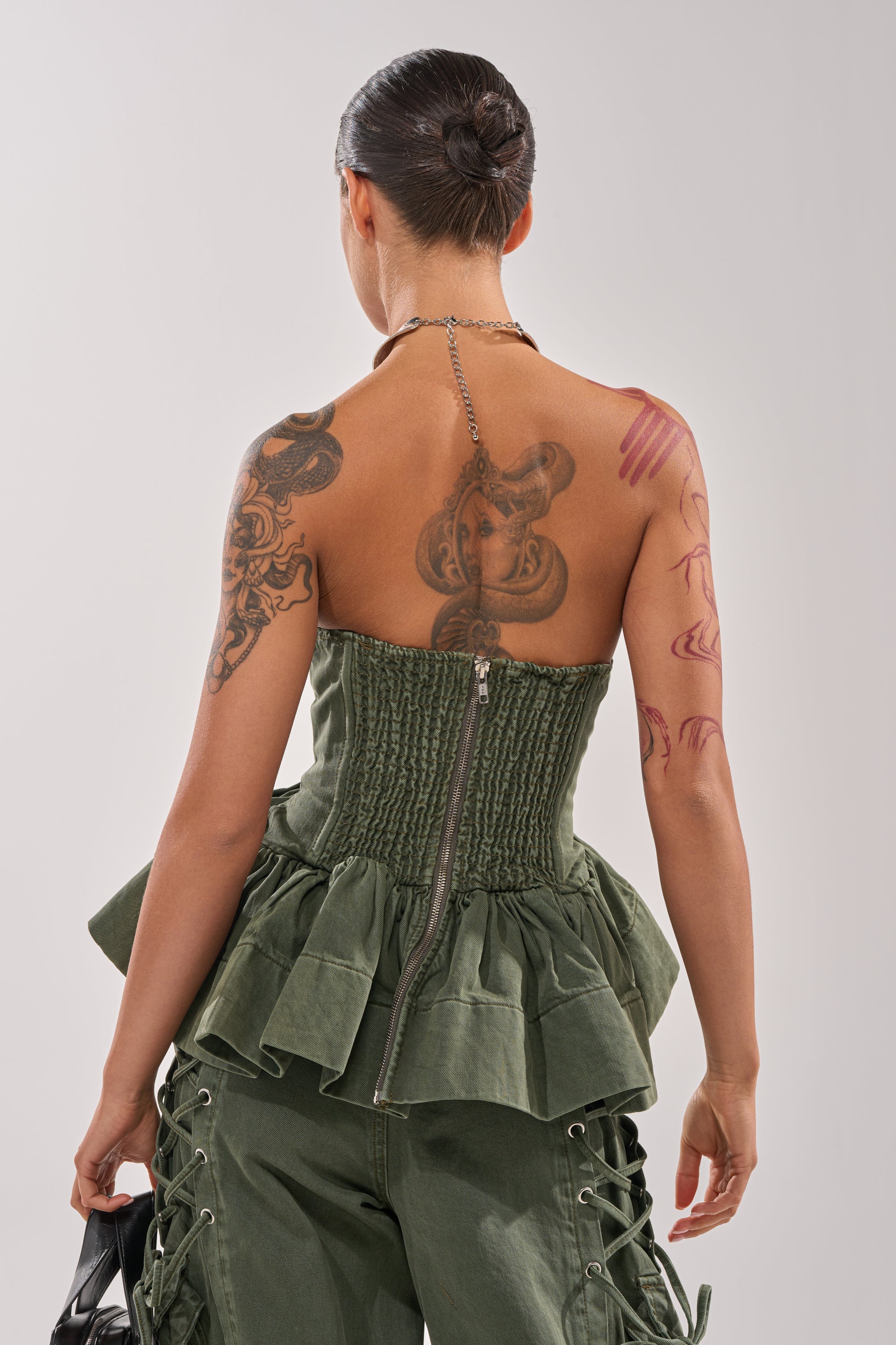 KARA DENIM CORSET