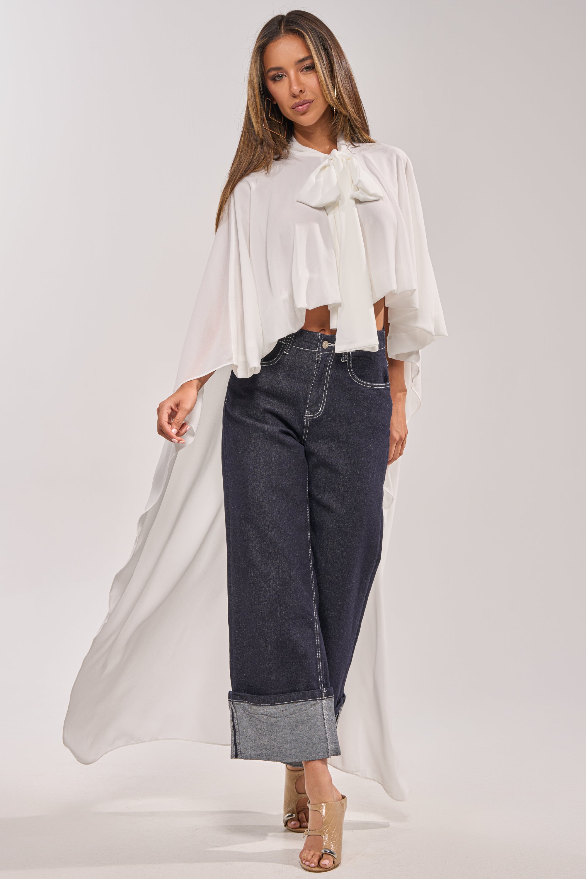 JENNA CHIFFON BLOUSE