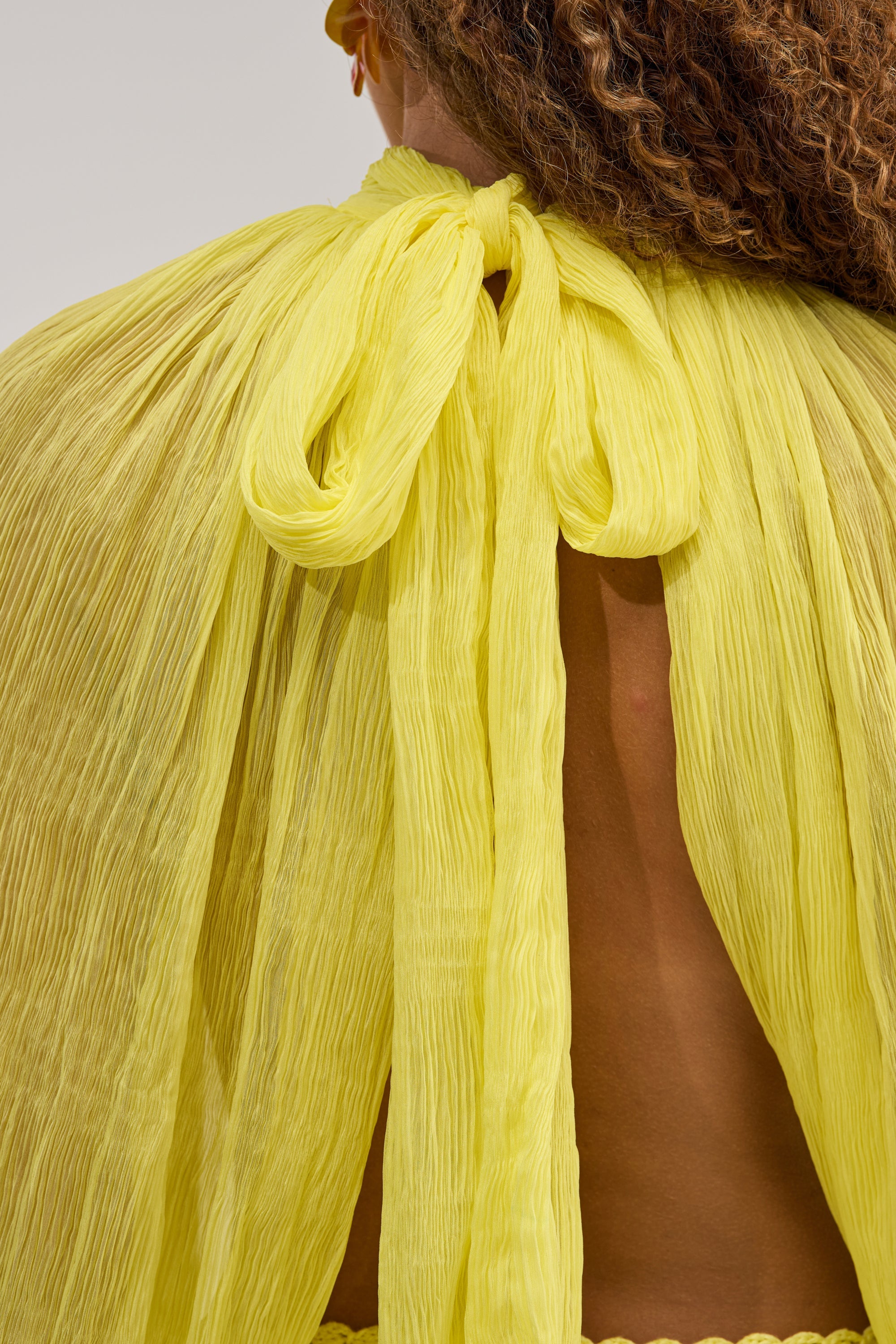 HELLO SUNSHINE CHIFFON BLOUSE