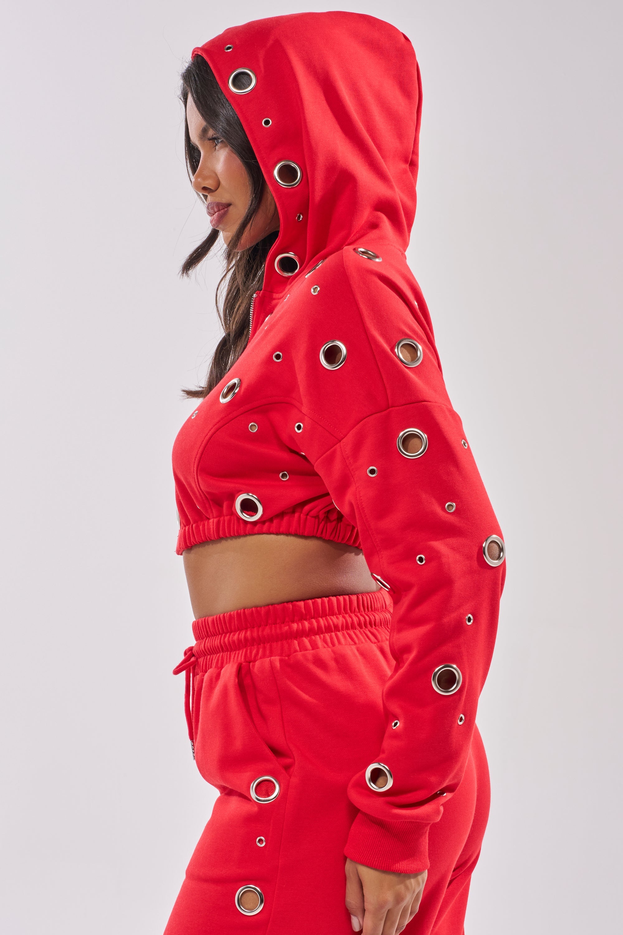 COMFY COZY CROPPED HOODIE