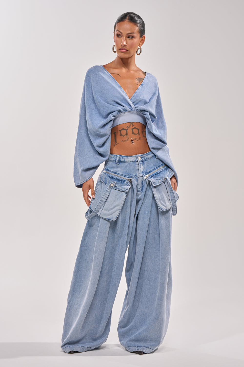 DRIFTING AWAY CARGO DENIM