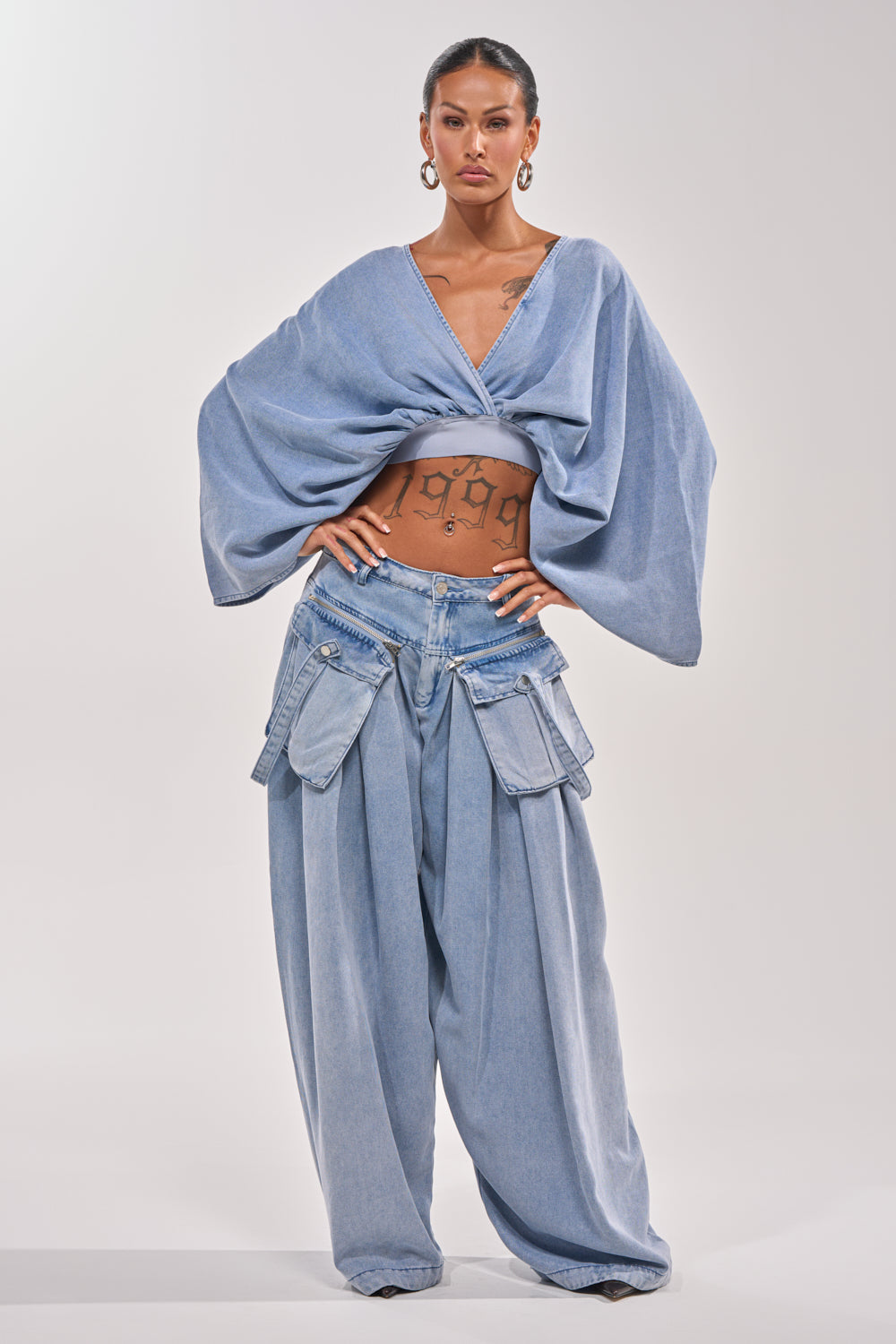 DRIFTING AWAY CARGO DENIM