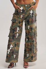 DOWN AND DIRTY CAMO CARGO PANT