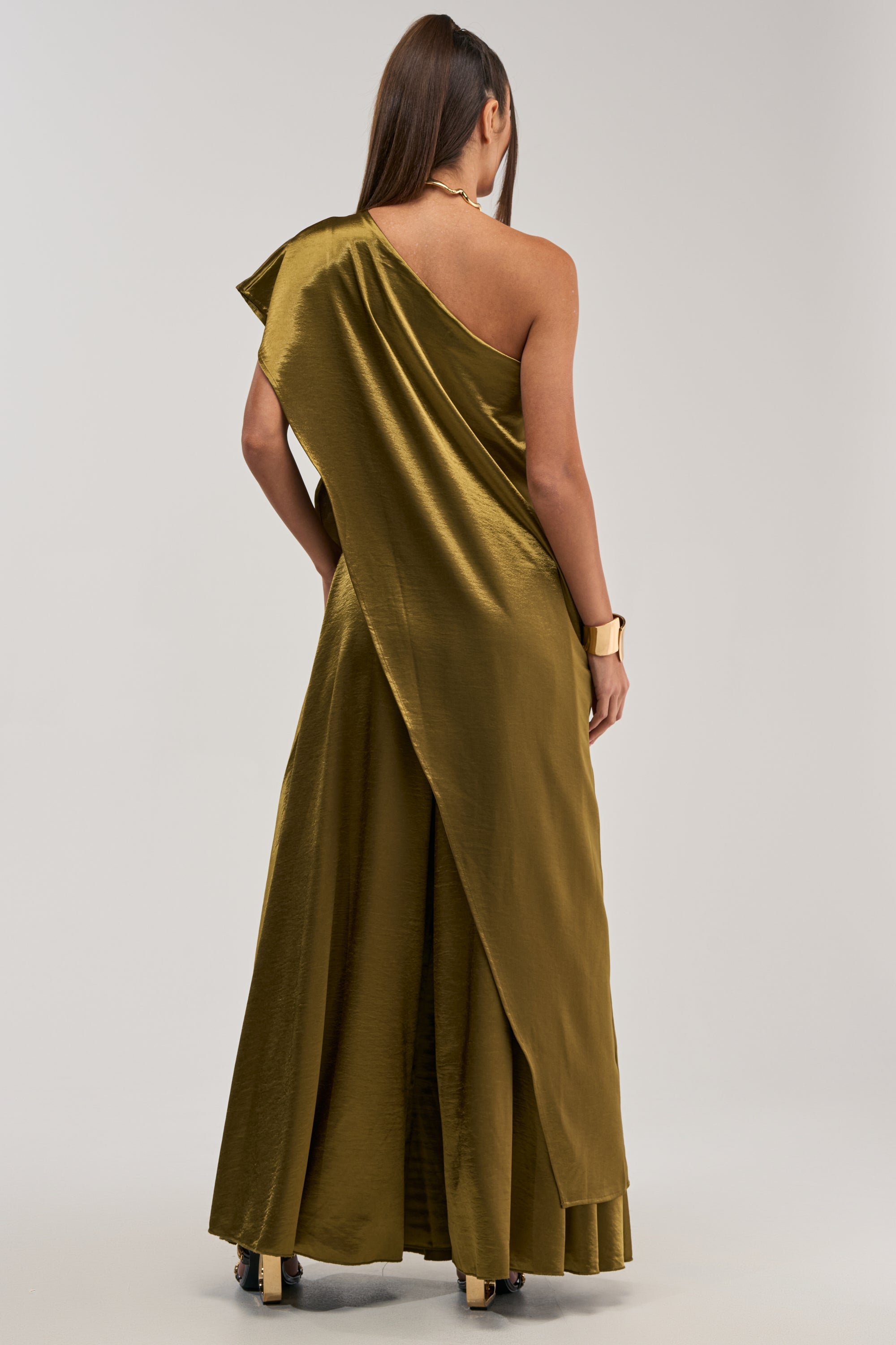 TRUE GODDESS ONE-SHOULDER TOP