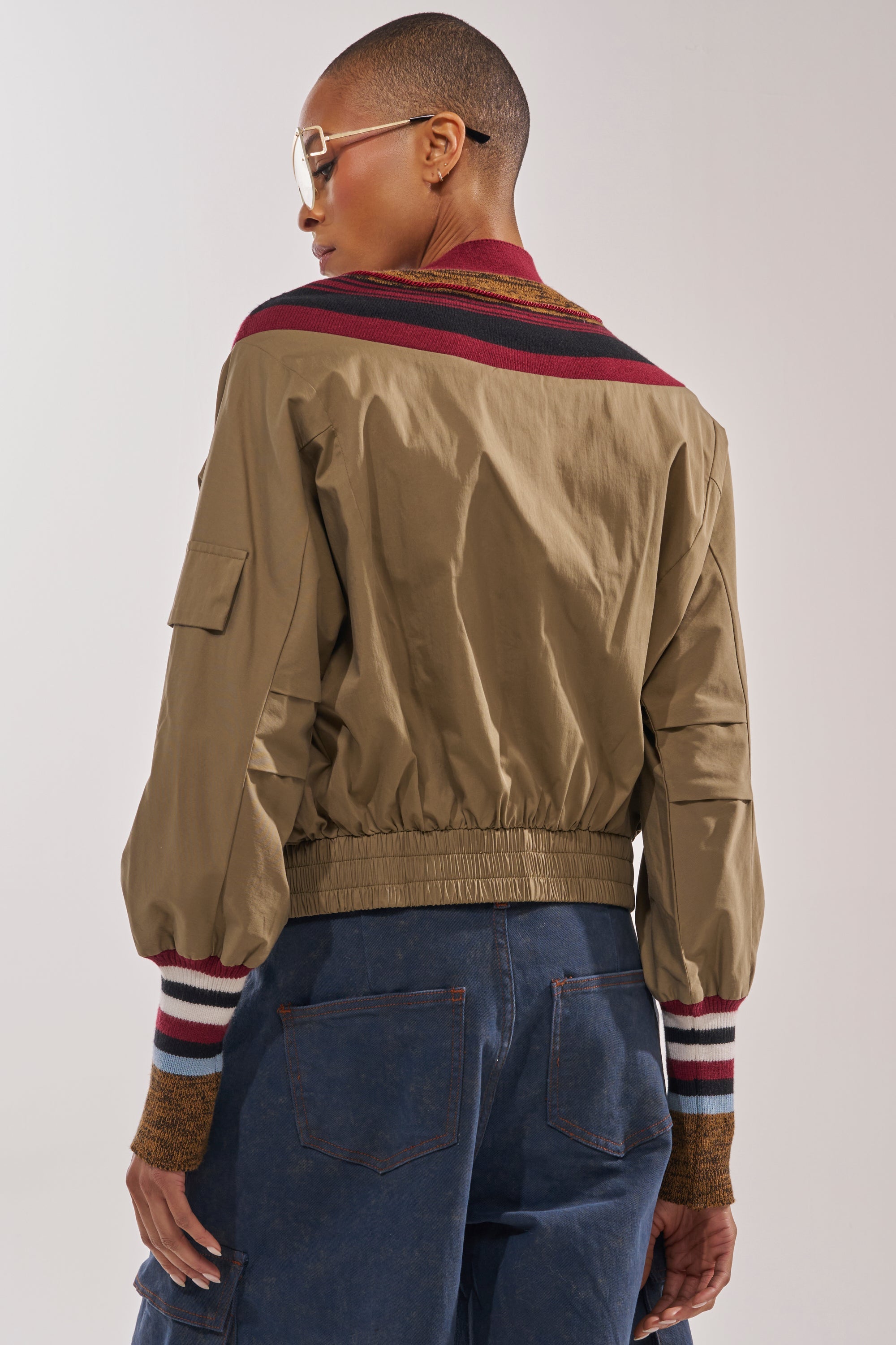 NEW DAY COLORBLOCK CARDIGAN