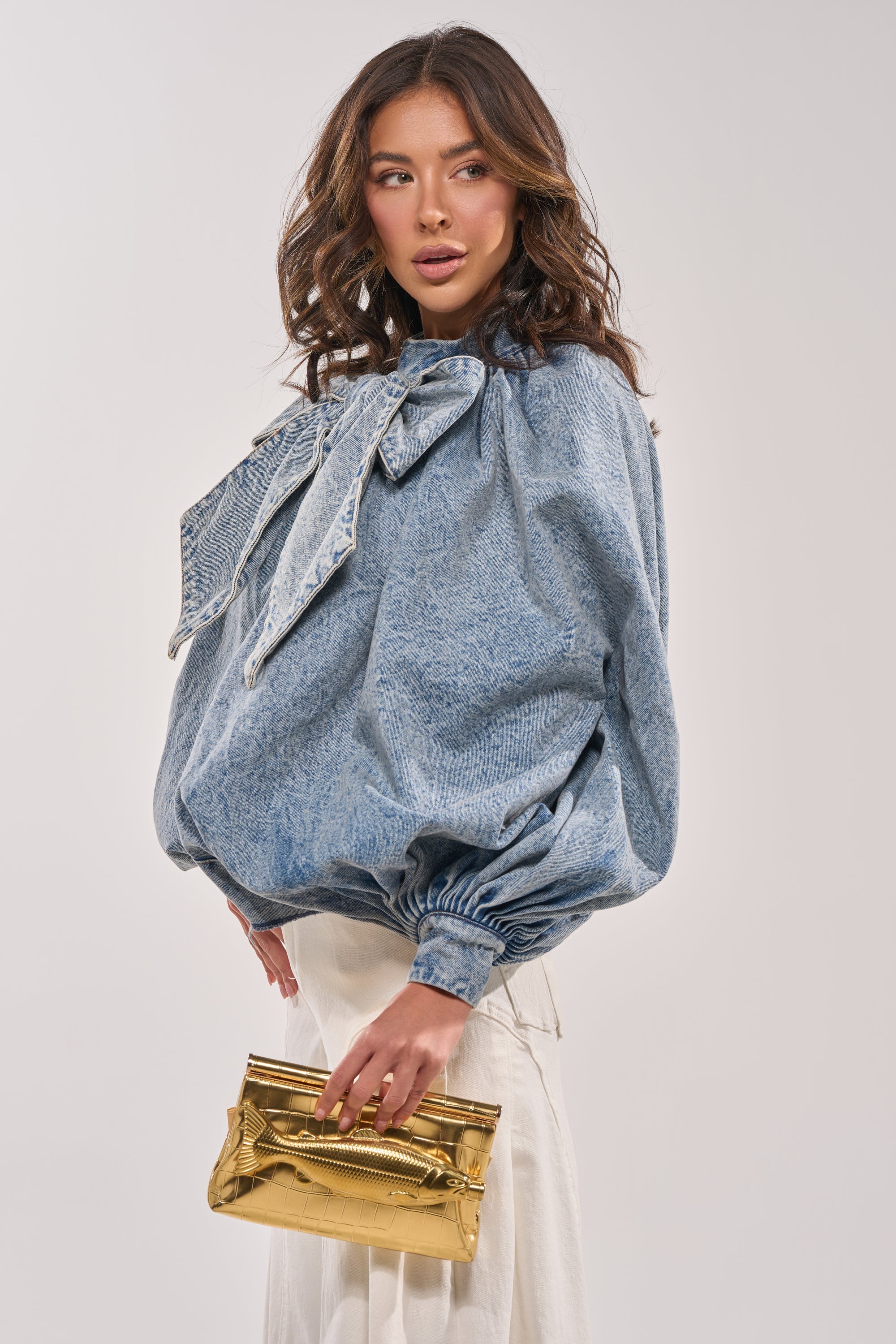 NEW DREAM PUFF SLEEVE TOP