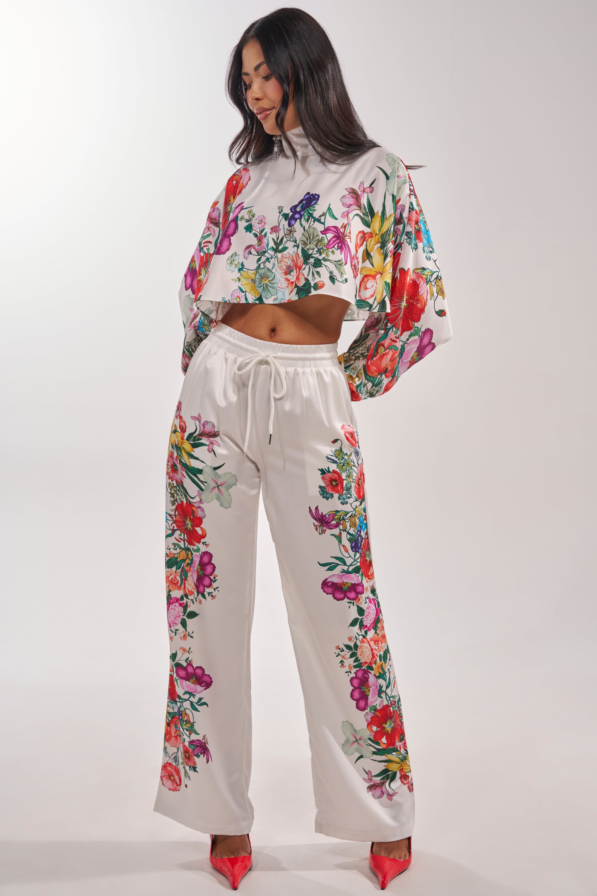 FULL BLOOM STRAIGHT LEG TROUSERS