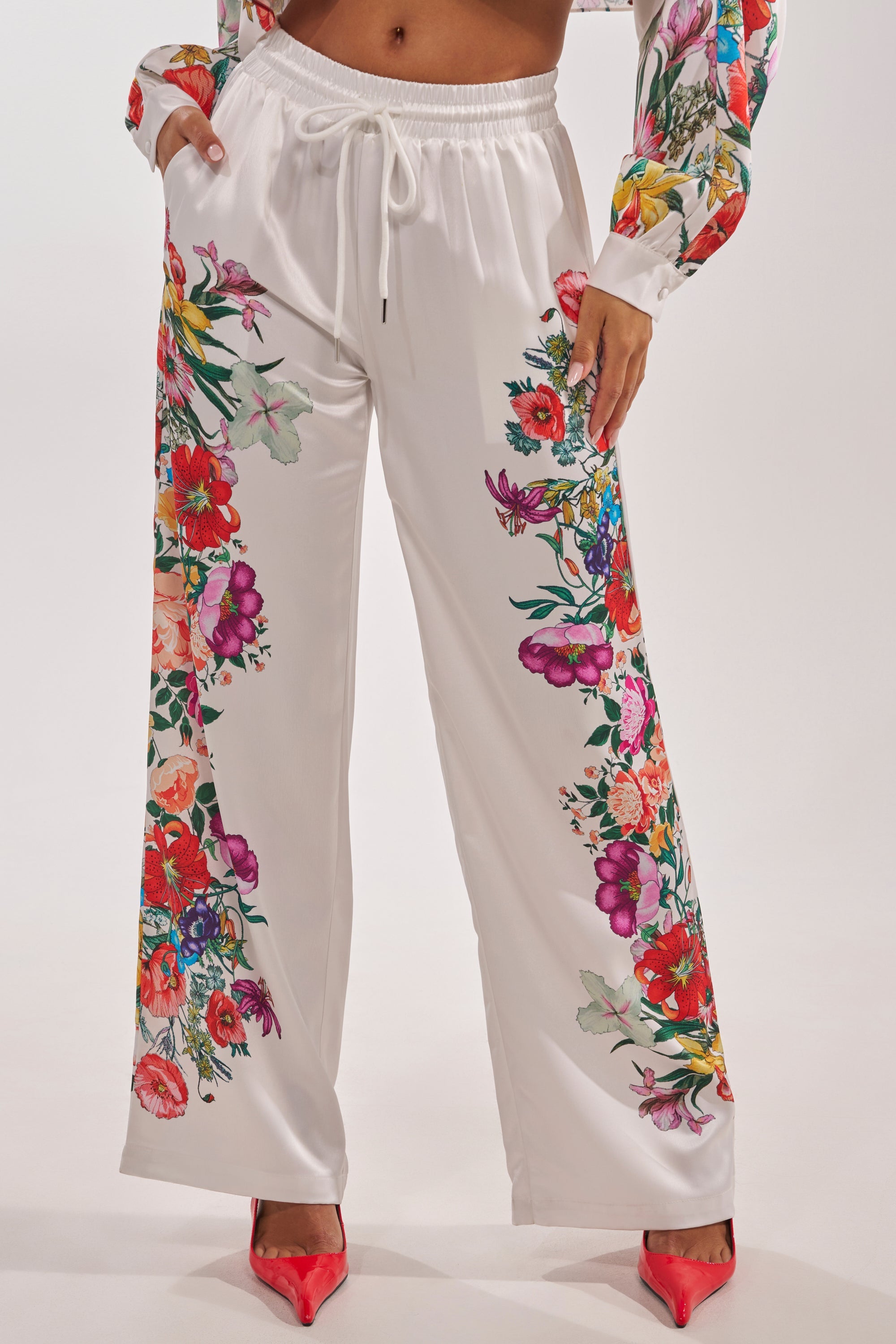 FULL BLOOM STRAIGHT LEG TROUSERS