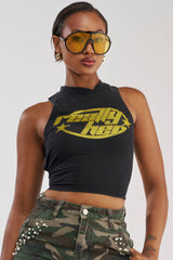REALLY HER TIE-BACK TANK TOP
