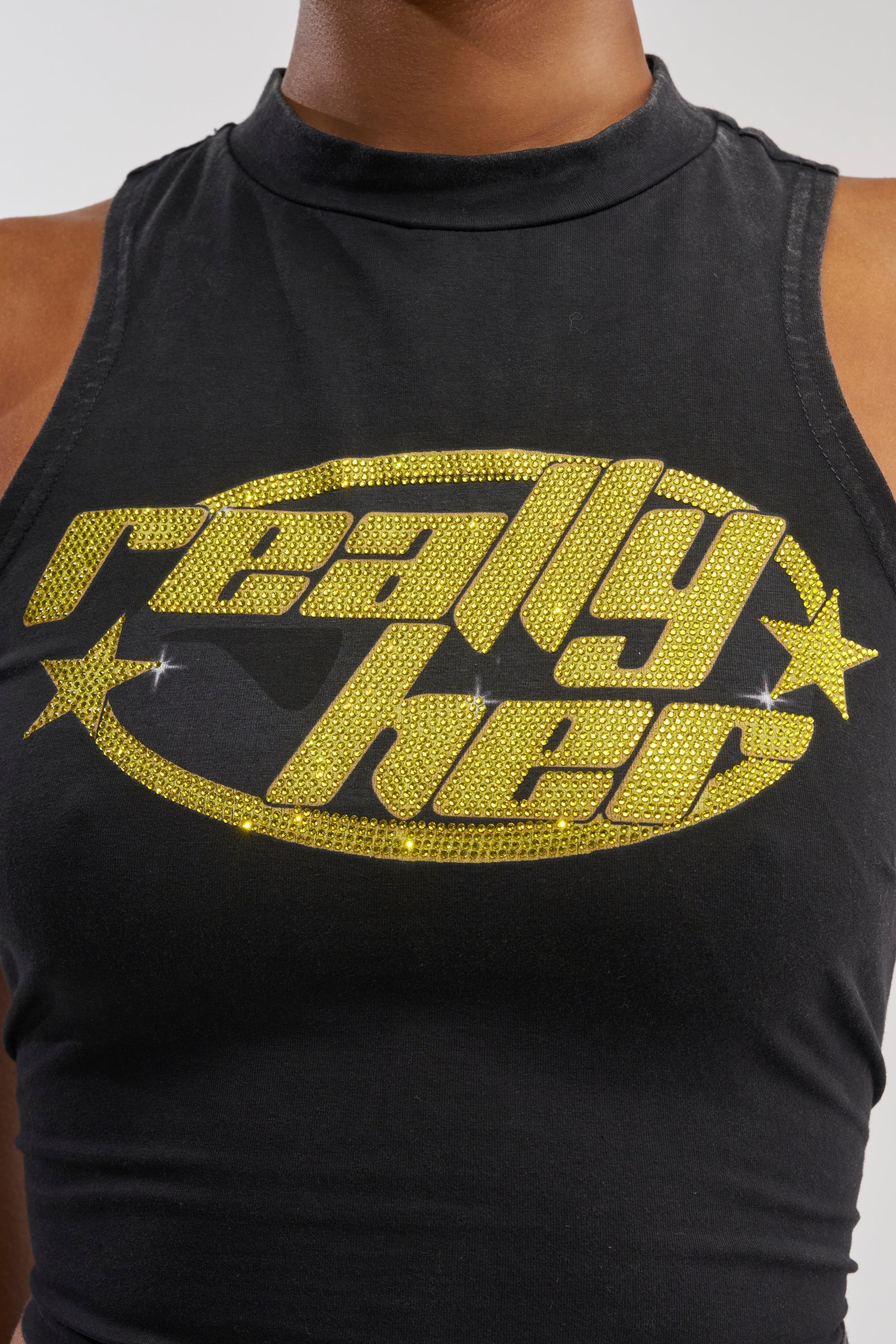 REALLY HER TIE-BACK TANK TOP