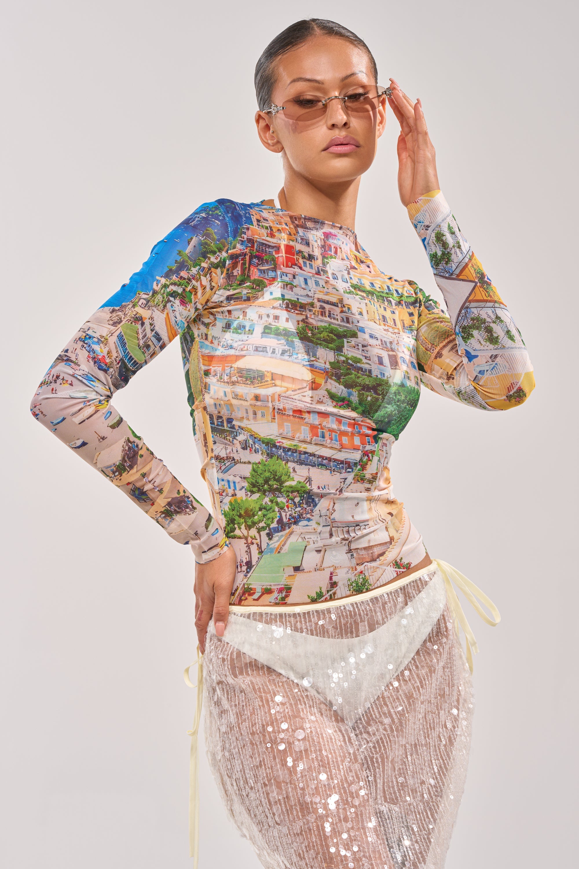 AMALFI DAYS MESH TOP
