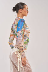 AMALFI DAYS MESH TOP