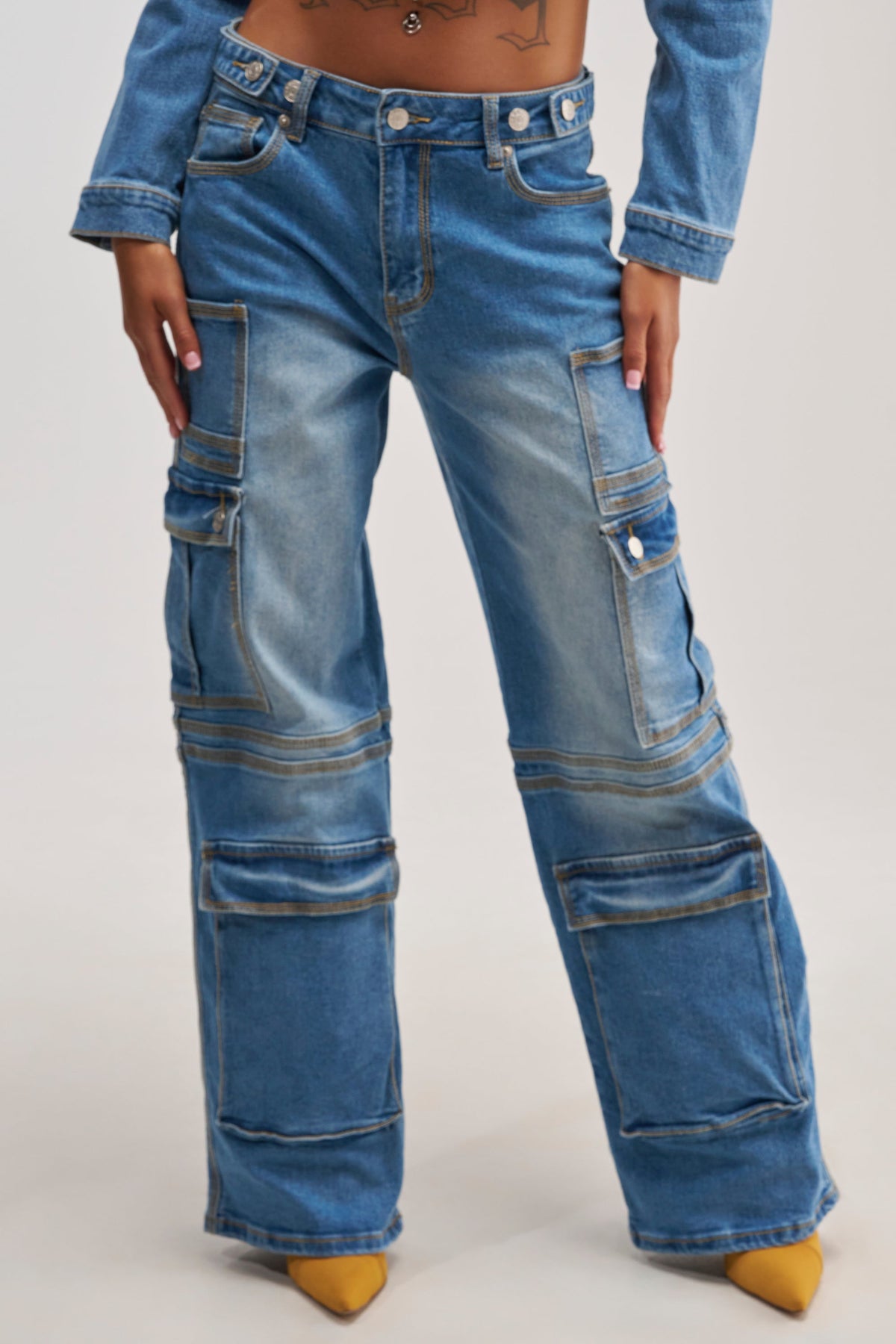 DENIM FOR DAYS CARGO DENIM