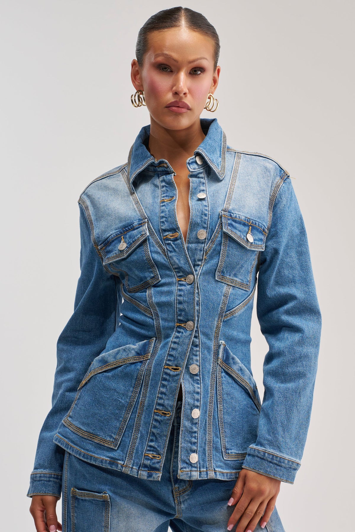 DENIM FOR DAYS BUTTON DOWN
