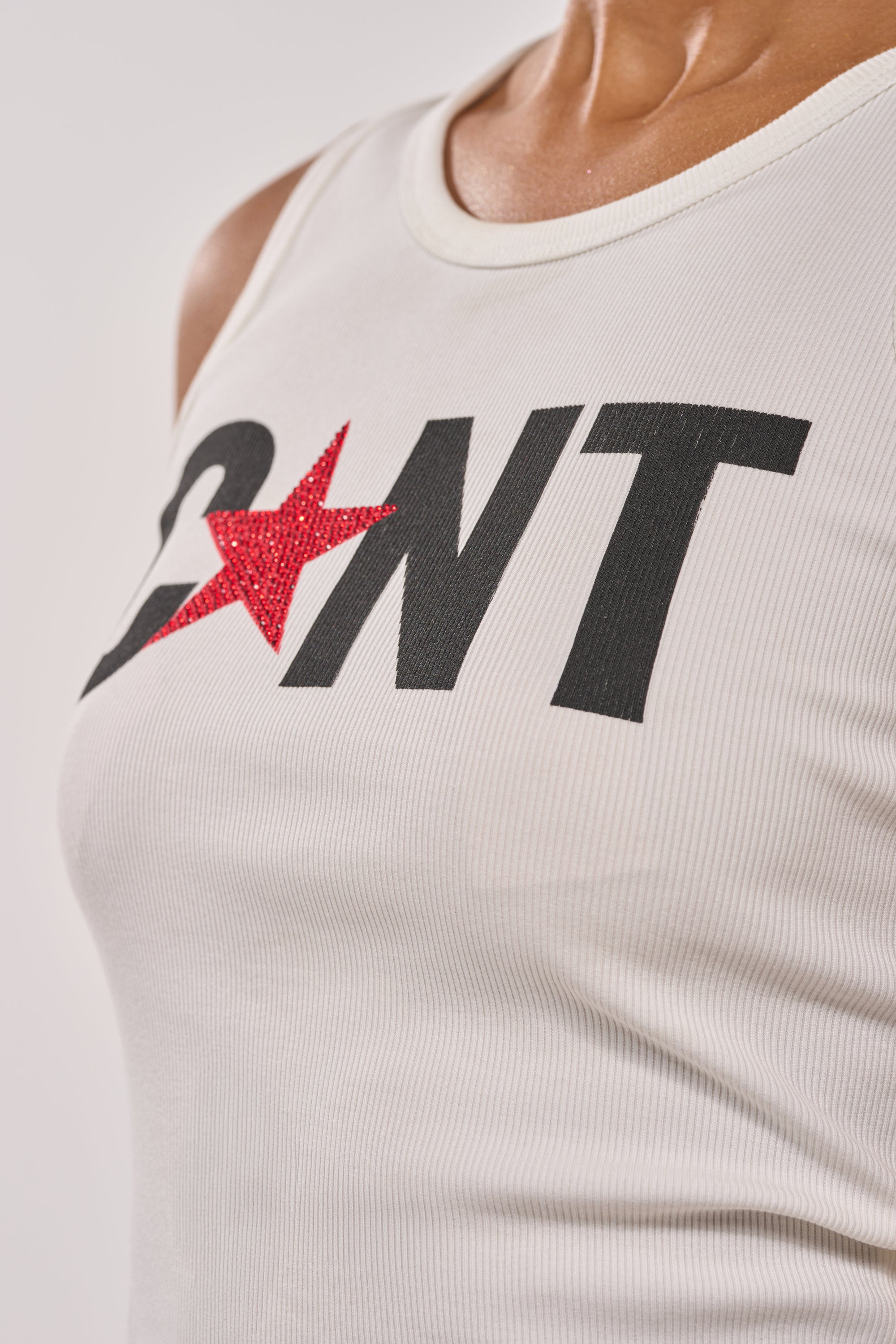 CNTY LACE UP TANK