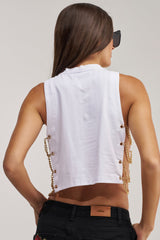 EMOTIONAL GANGSTER CHAIN DETAIL TANK