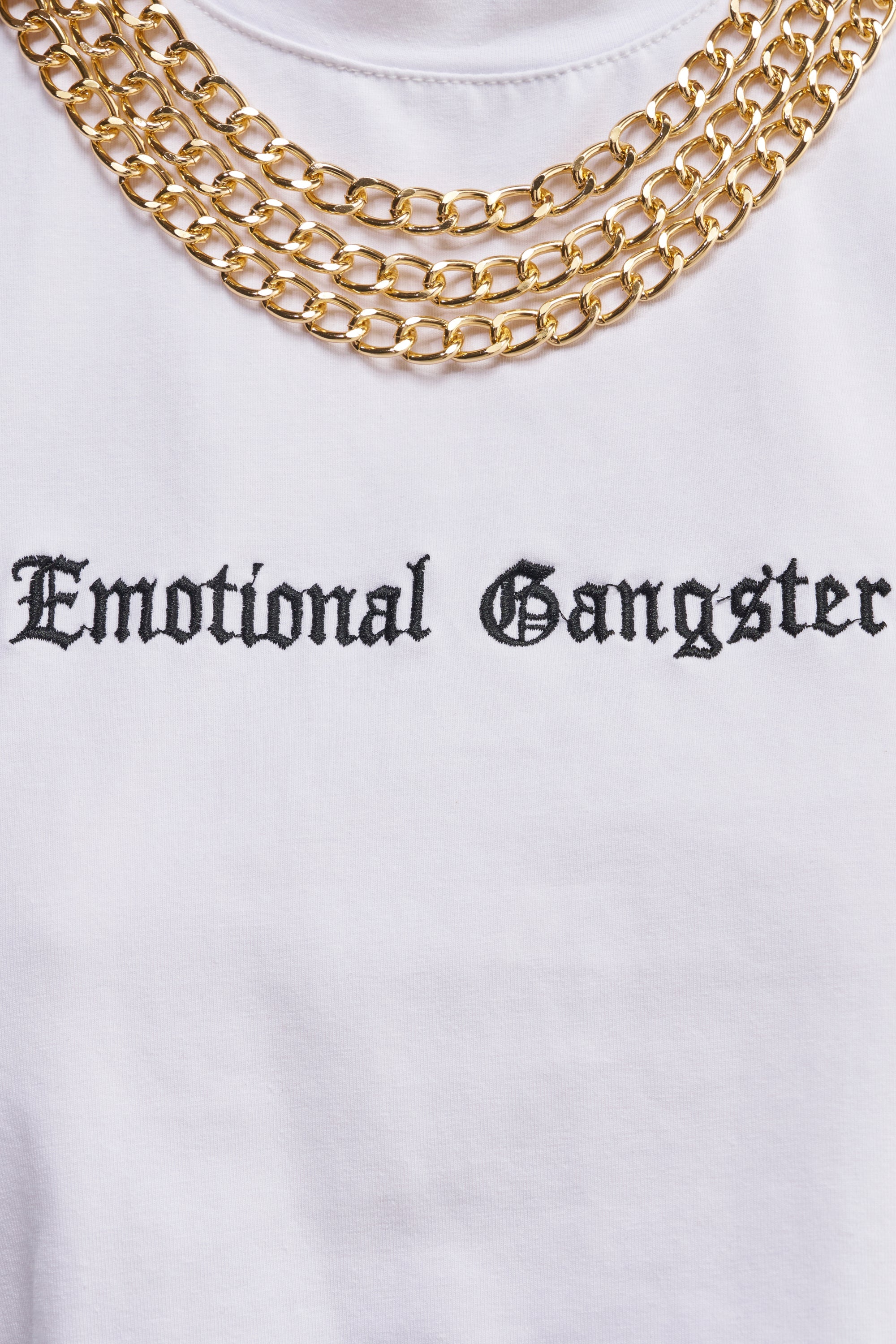 EMOTIONAL GANGSTER CHAIN DETAIL TANK