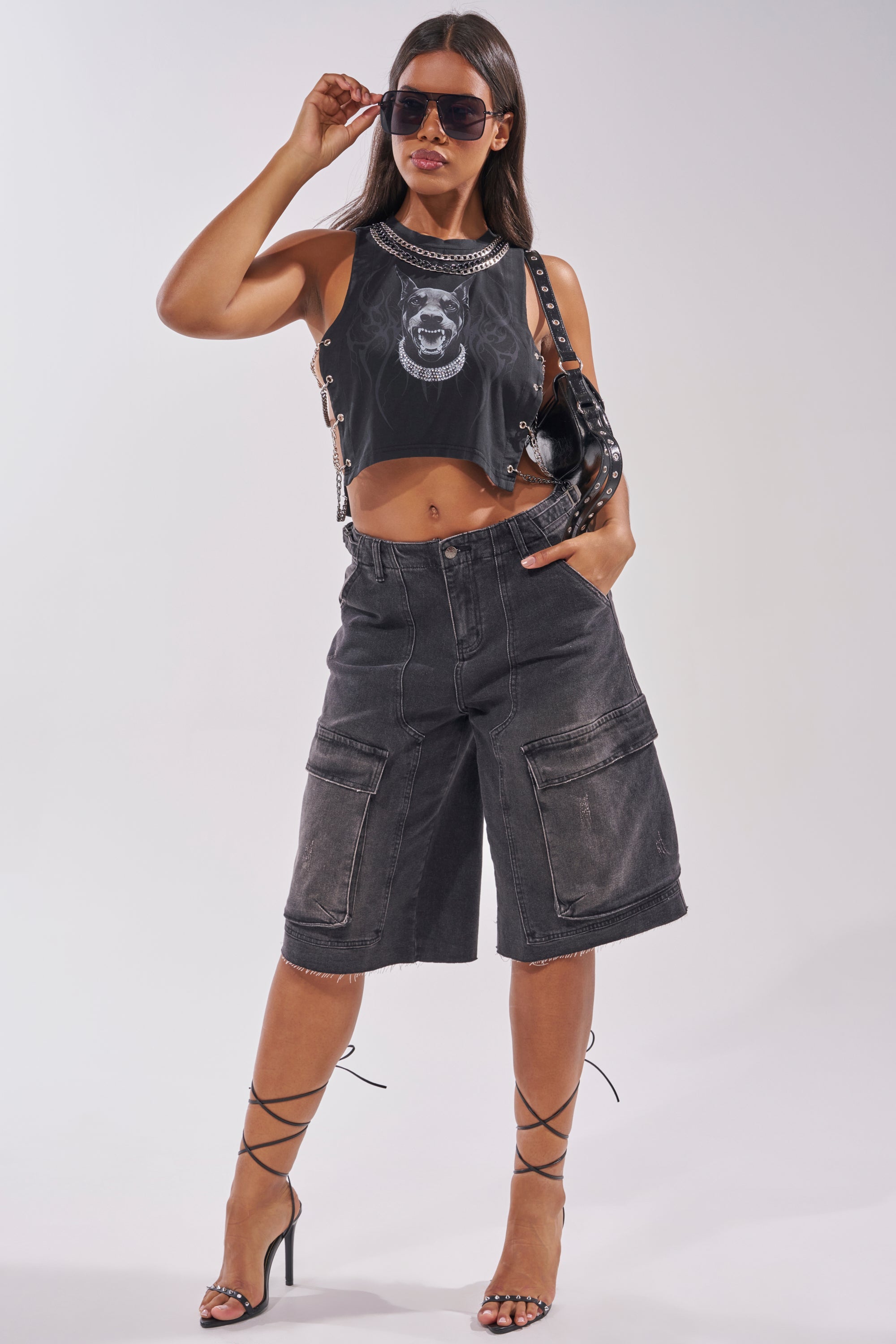 GOT THAT DOG IN ME EMBELLISHED TANK