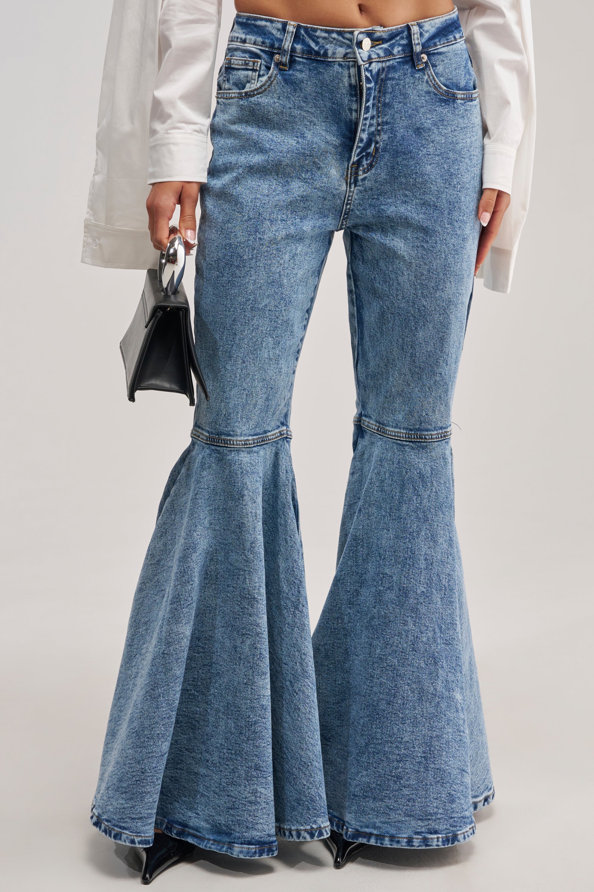 DONT PLAY WITH MY HEART BELL BOTTOM DENIM