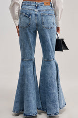 DONT PLAY WITH MY HEART BELL BOTTOM DENIM