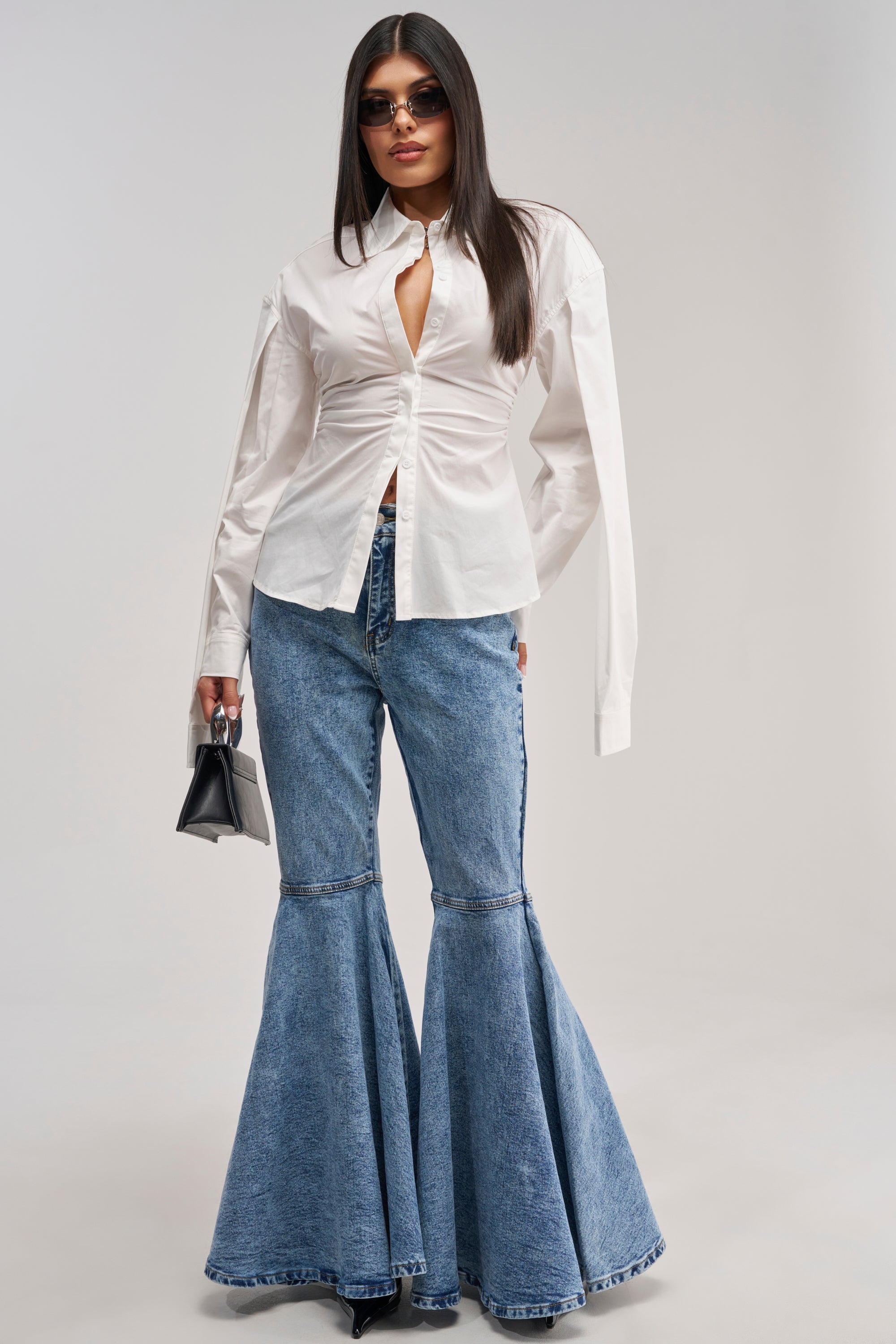 DONT PLAY WITH MY HEART BELL BOTTOM DENIM
