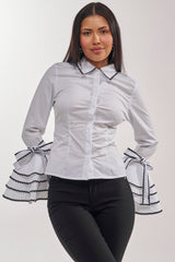 BUSINESS ONLY BUTTON DOWN IN WHITE