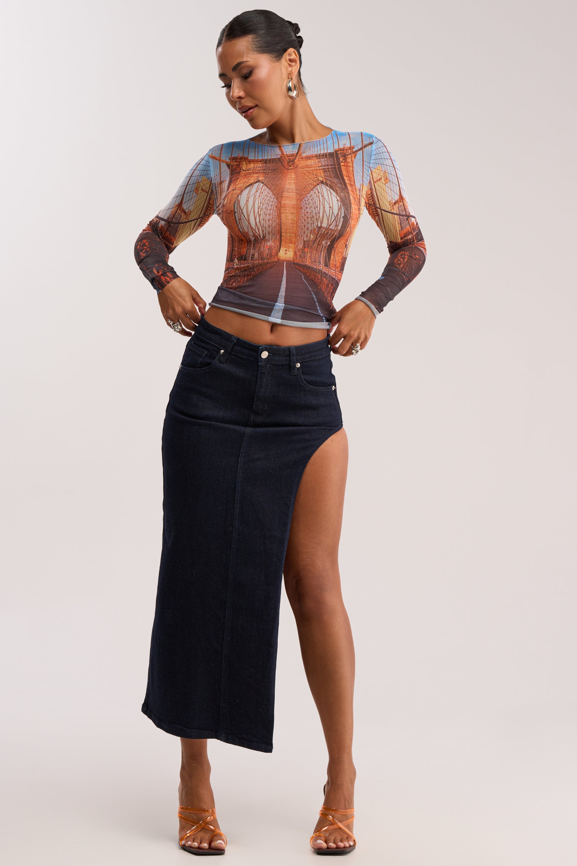 ROADTRIP MESH LONG SLEEVE TOP
