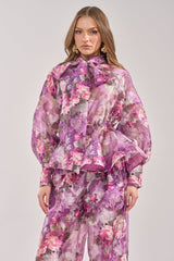 KEEP IT FRESH FLORAL BLOUSE