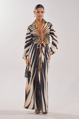 FIERCE INSTINCTS LONG SLEEVE JUMPSUIT