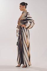FIERCE INSTINCTS LONG SLEEVE JUMPSUIT