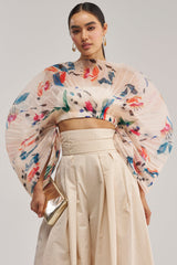 CANDY RAIN PLEATED BLOUSE
