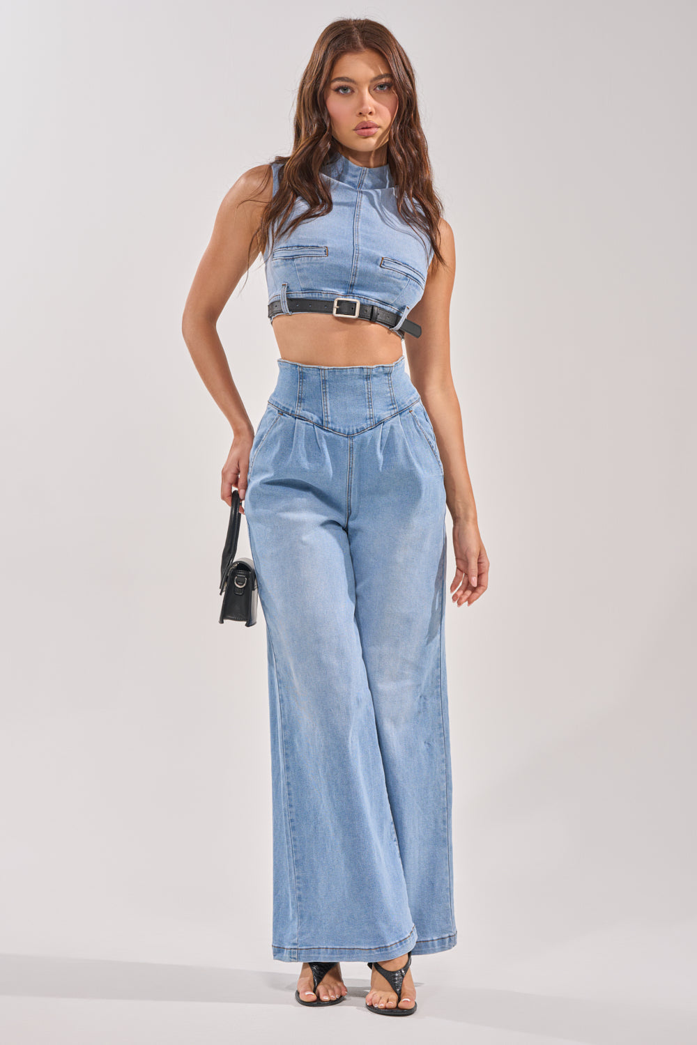 JENNY DENIM BLOUSE