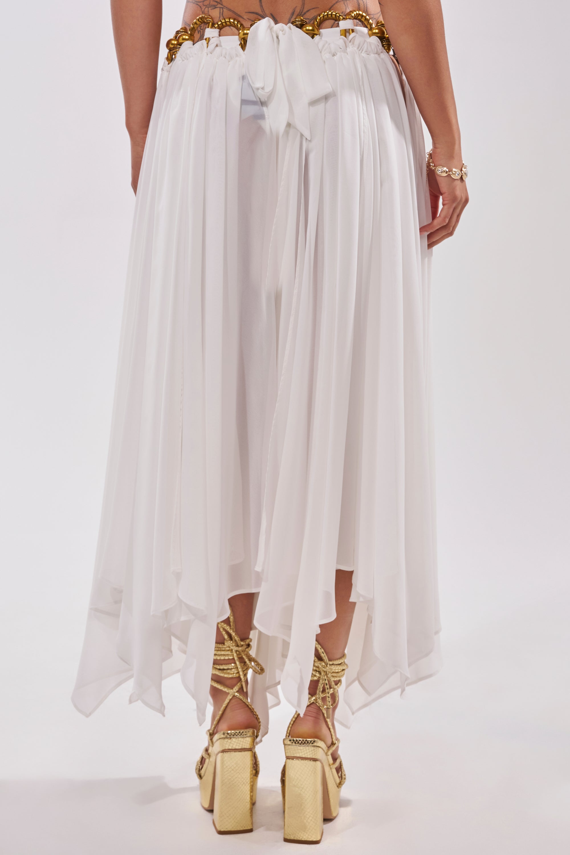 DESERT VIBES MIDI SKIRT