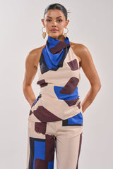 ISLAND TIME HALTER NECK