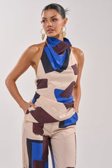 ISLAND TIME HALTER NECK