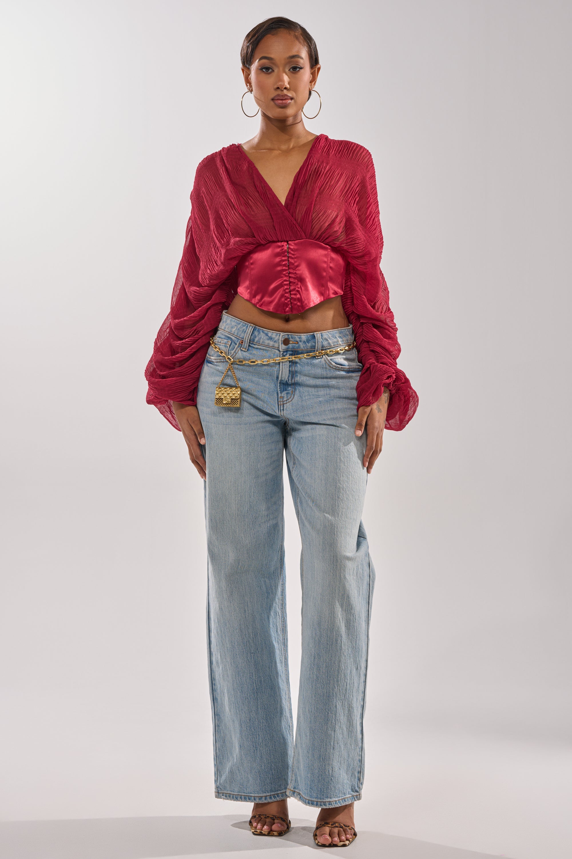 GIRLY PLZ BLOUSE