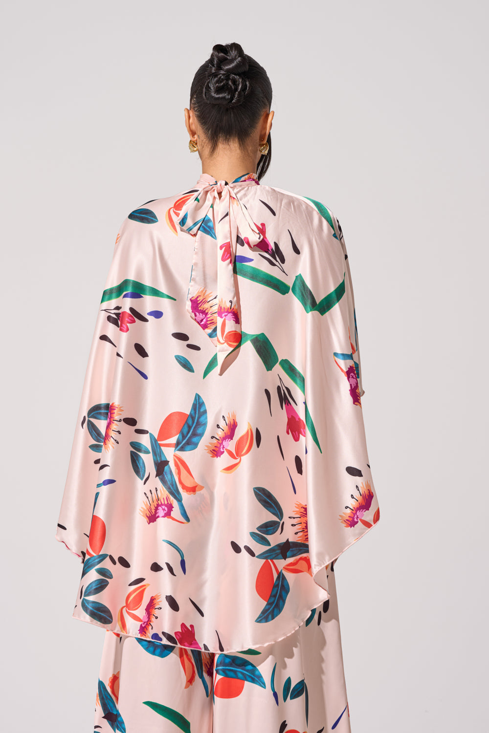 CANDY RAIN SATIN BLOUSE