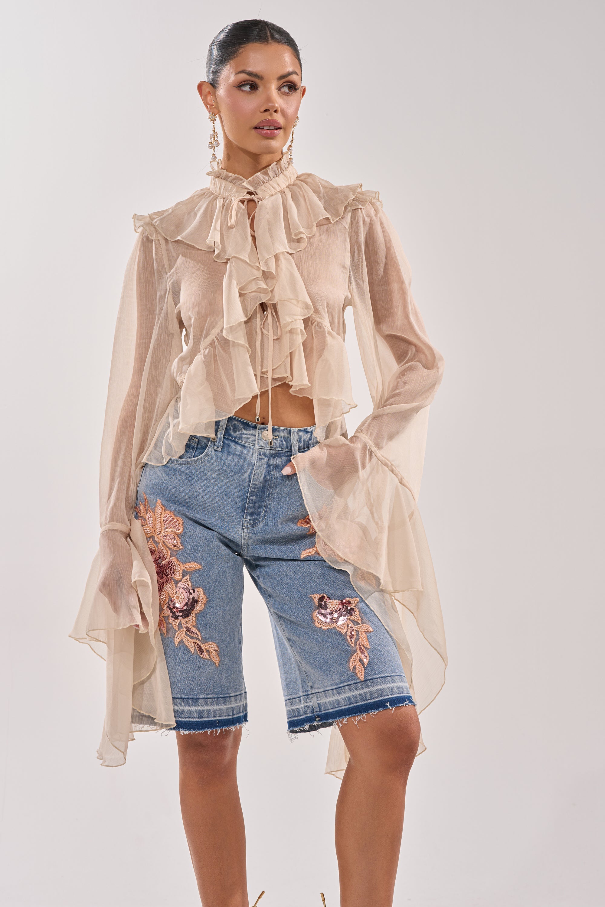 DANCE THE NIGHT AWAY BLOUSE