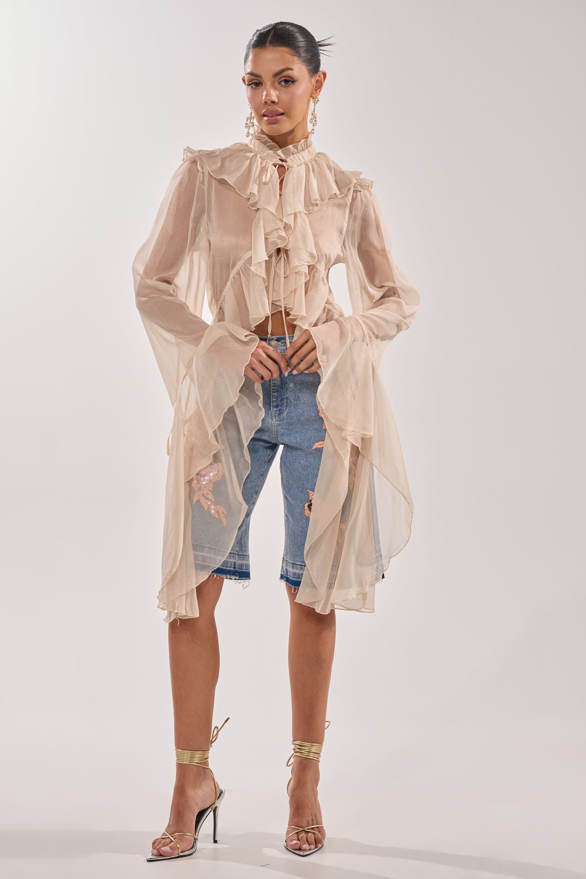 DANCE THE NIGHT AWAY BLOUSE