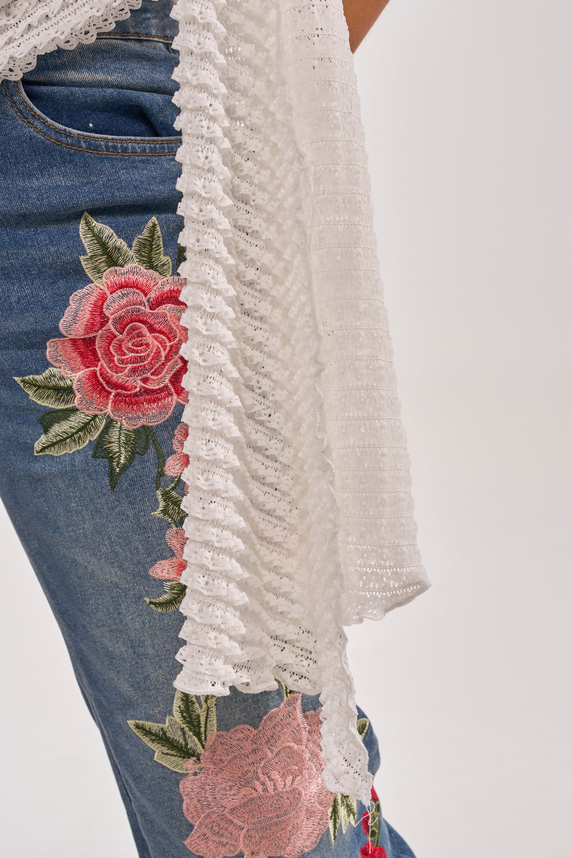 TAKE ME TO THE TROPICS COWL NECK BLOUSE