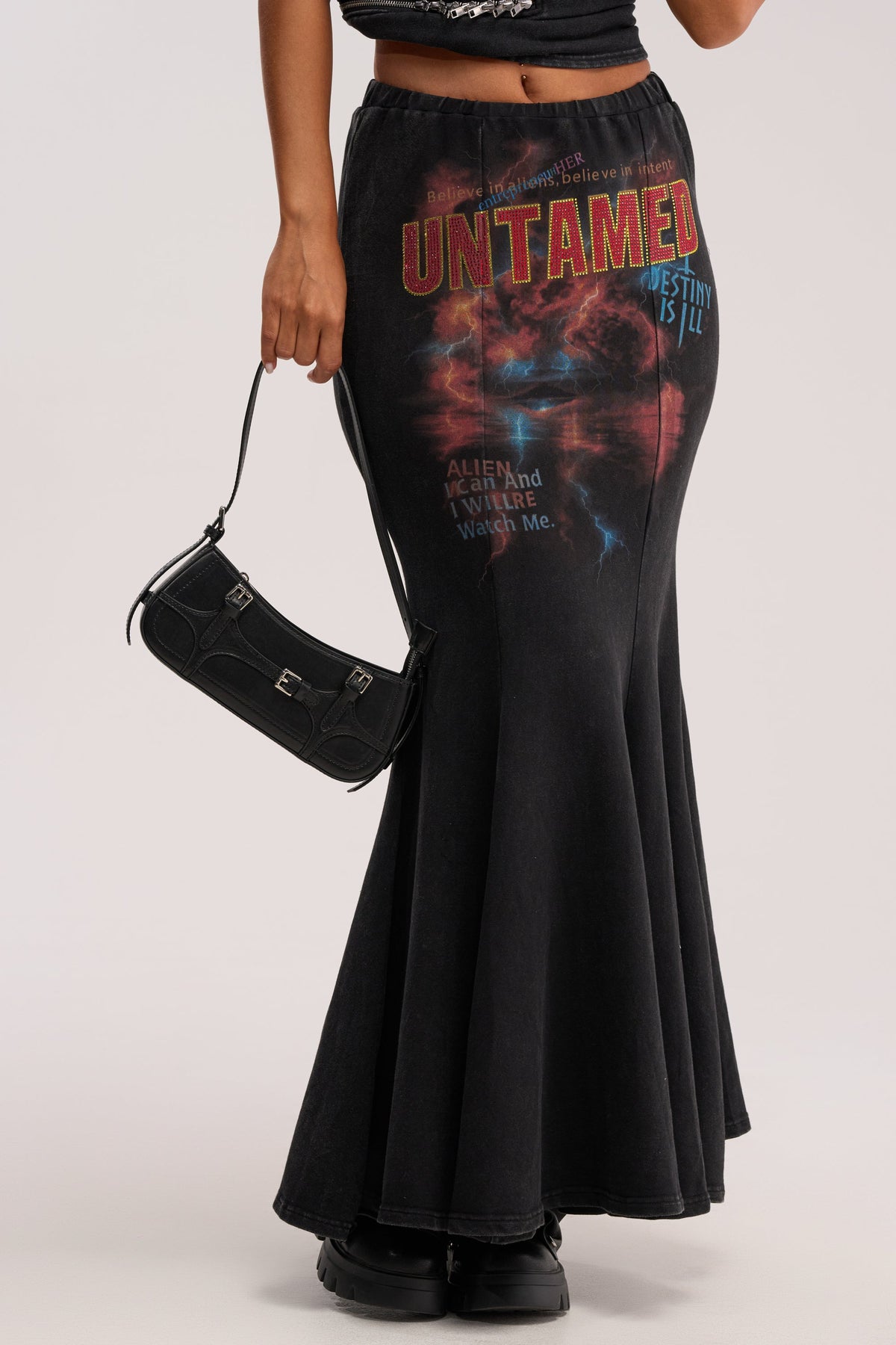 UNTAMED FISHTAIL SKIRT