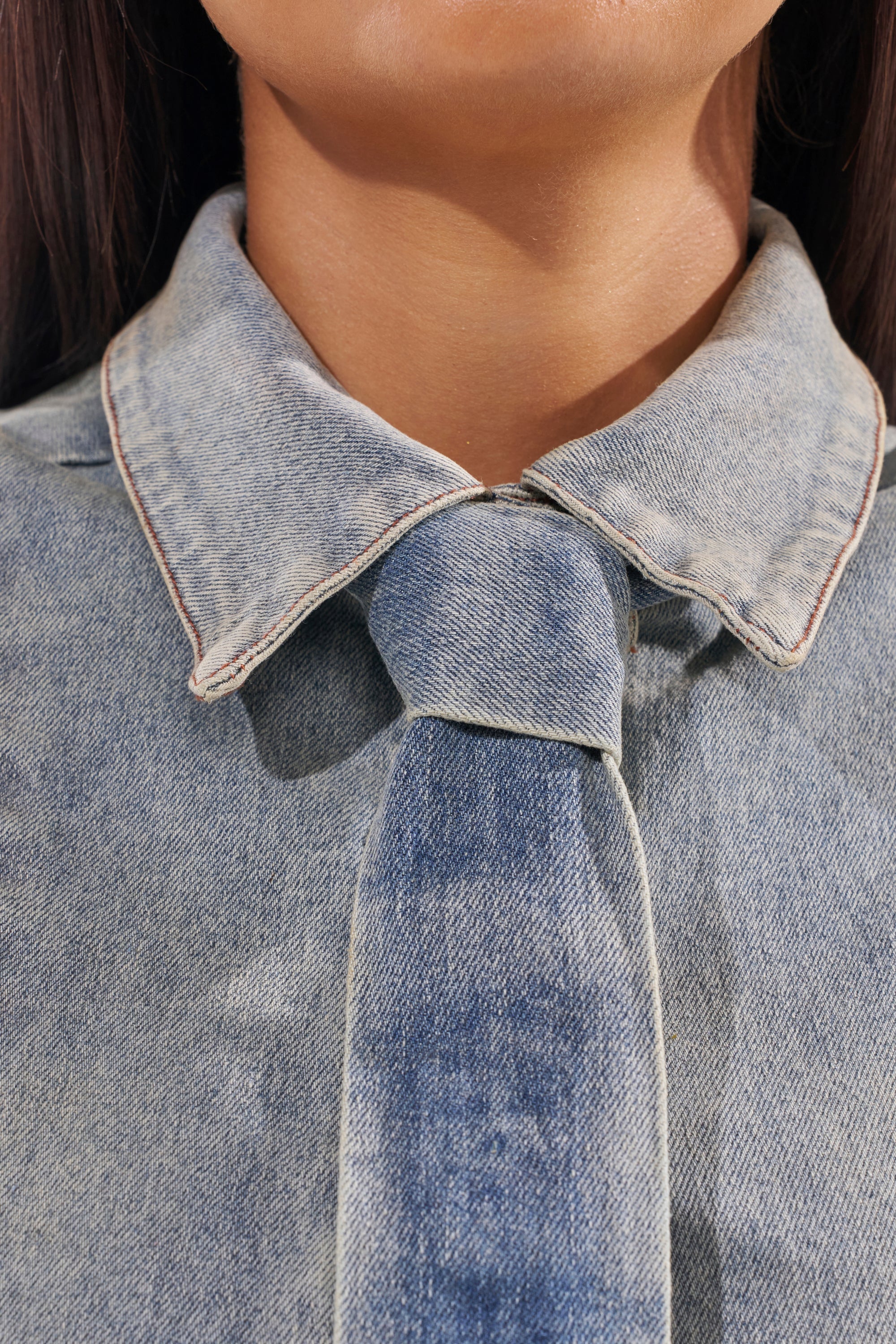 JOSIE DENIM BLOUSE