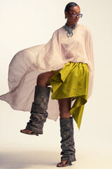 HEAD IN THE CLOUDS CHIFFON BLOUSE