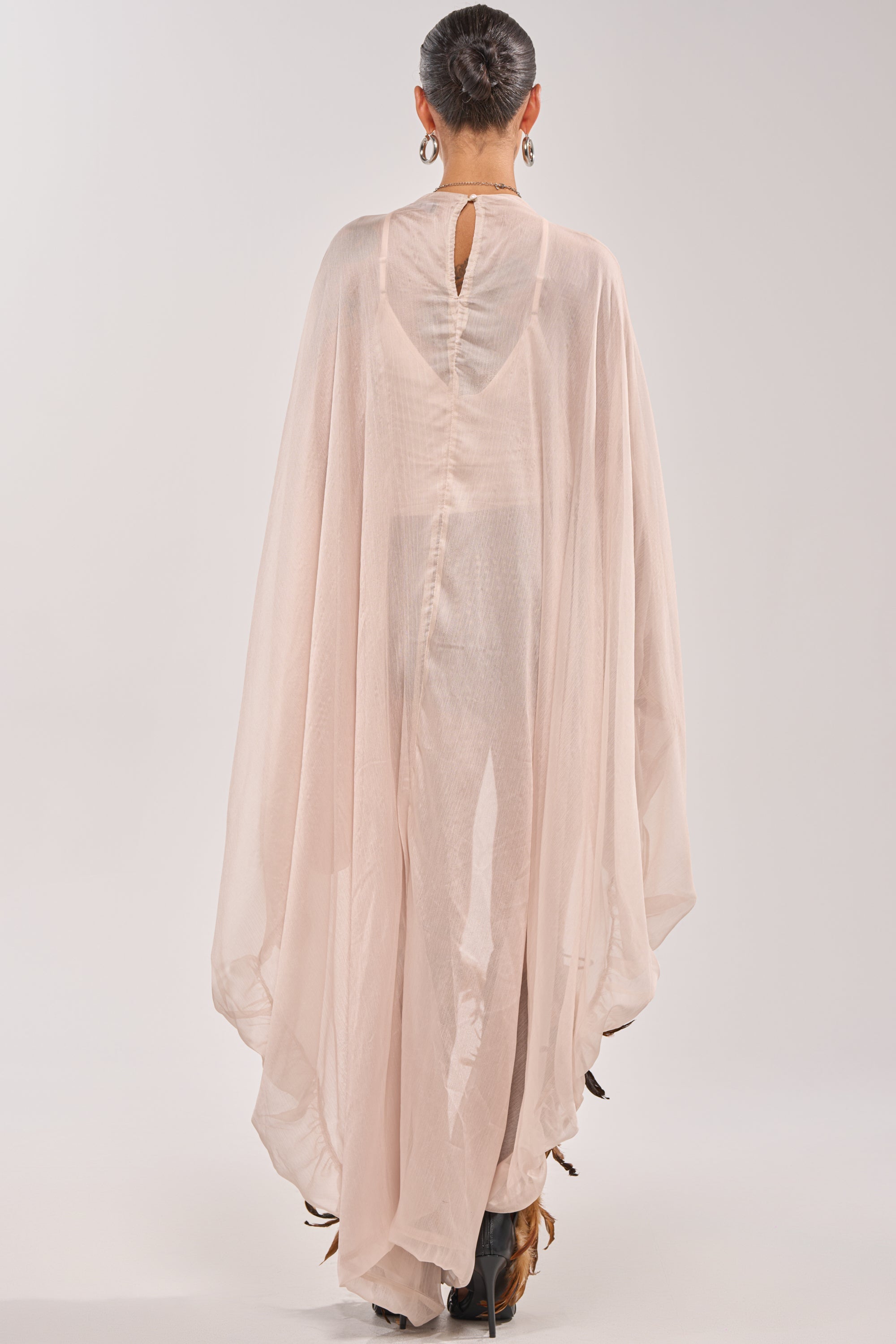 HEAD IN THE CLOUDS CHIFFON BLOUSE