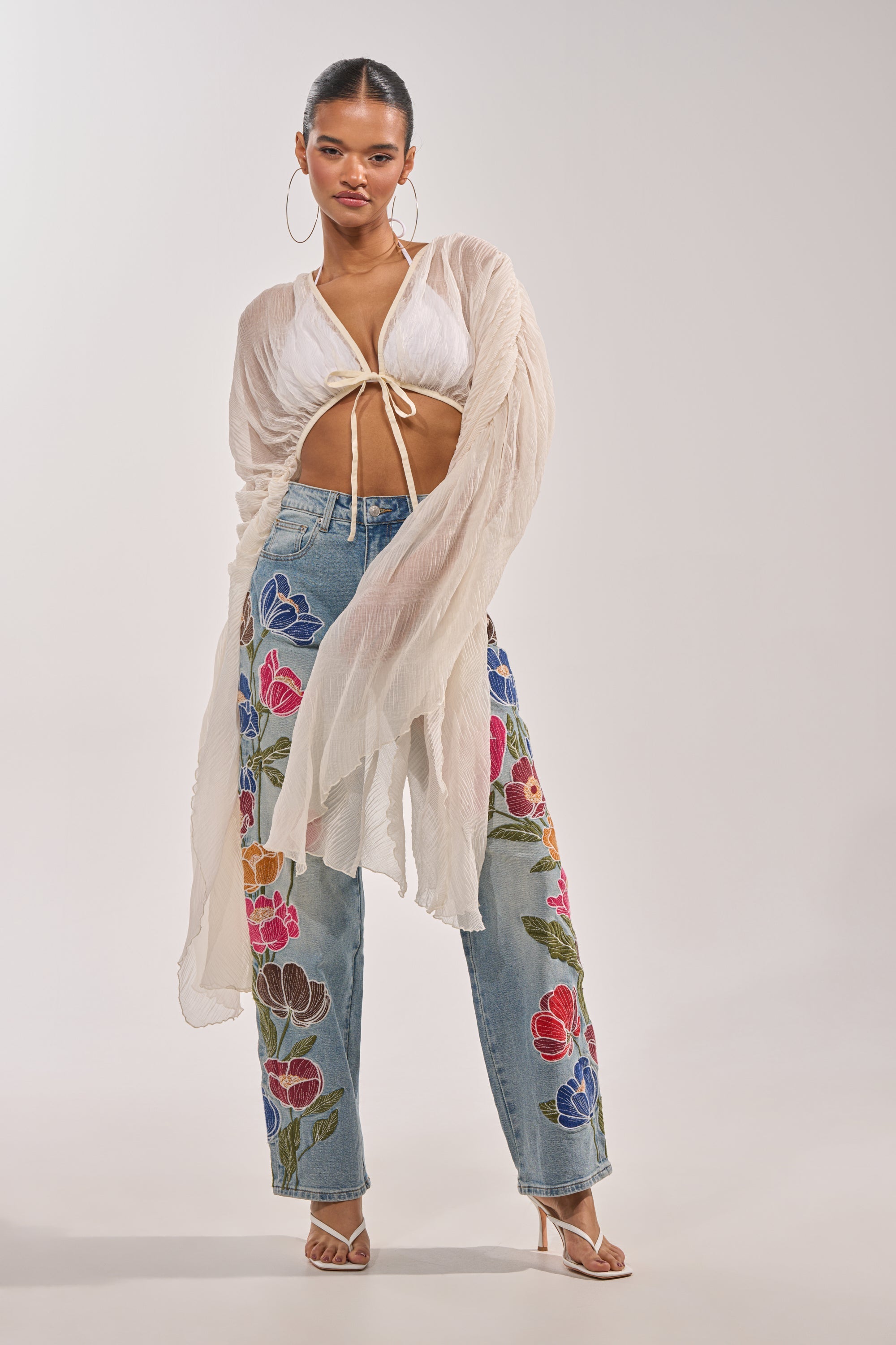 FLY AWAY CHIFFON BLOUSE